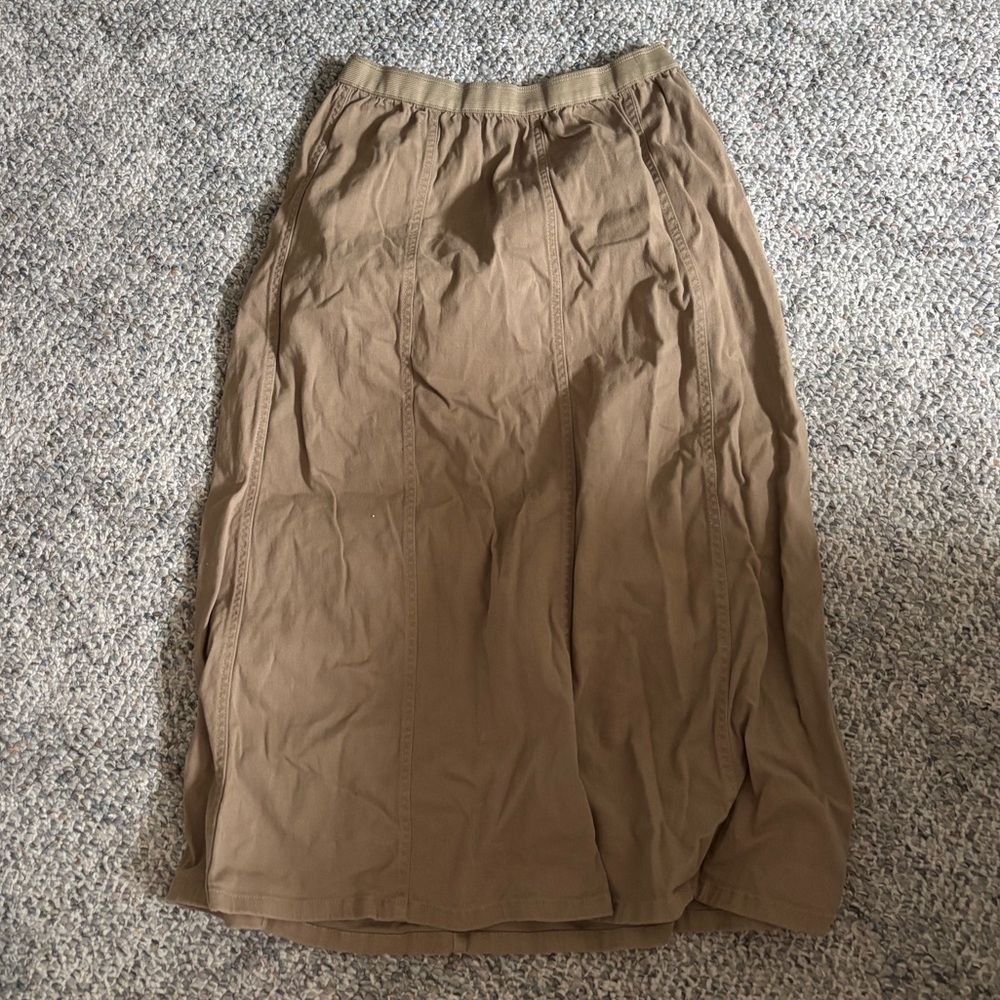 Y2K khaki shirt